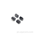 Conector de cabeçalho de pino WAFER XH2.5 preto 3P